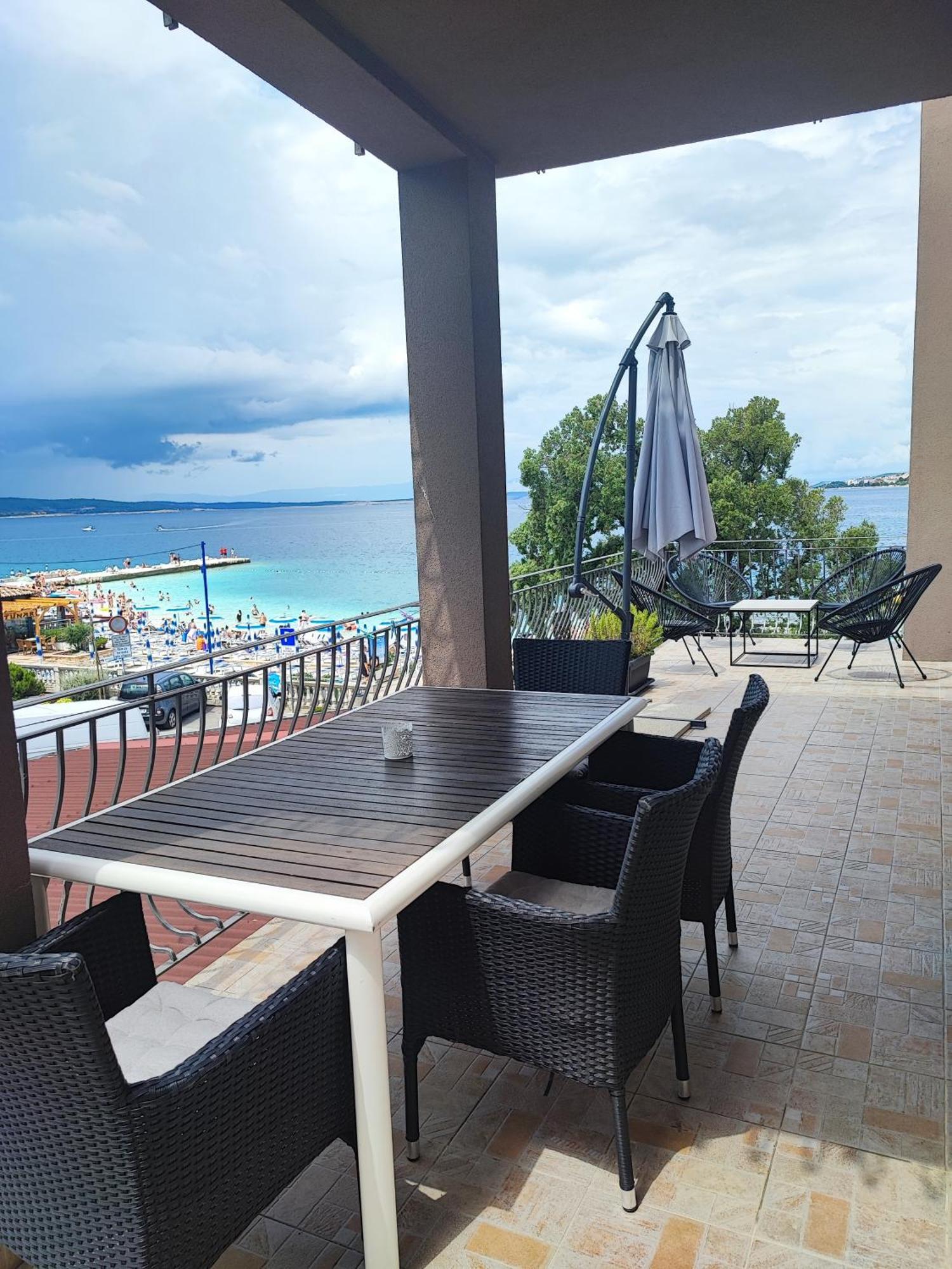 Apartmani Plaza Selce Camera foto